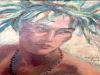 Tahitian Woman (Painting) - Wuchter Collection