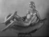 "Girl on a Dolphin"